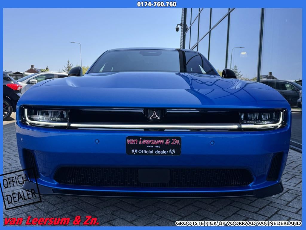 Dodge Charger R/T Daytona EV | 544PK | Pano | Alpine | Sound, Auto's, Automaat, Blauw, Leder, Nieuw