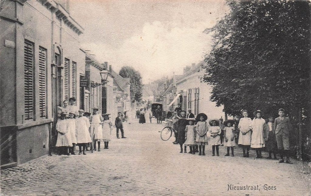 703-066-027 Nieuwstraat Goes, Verzenden, Voor 1920, Zeeland