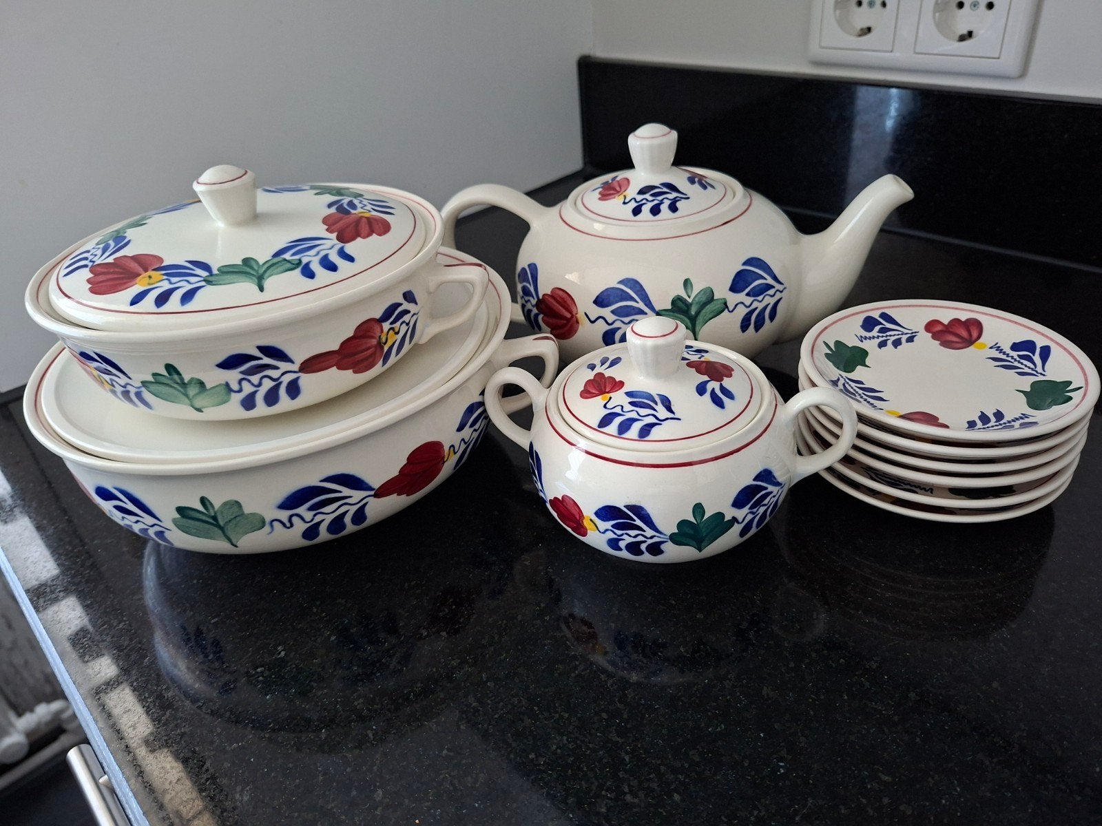 Div.boerenbont nieuw /in nieuwstaat, Huis en Inrichting, Keuken | Servies, Ophalen, Zo goed als nieuw, Aardewerk, Overige typen