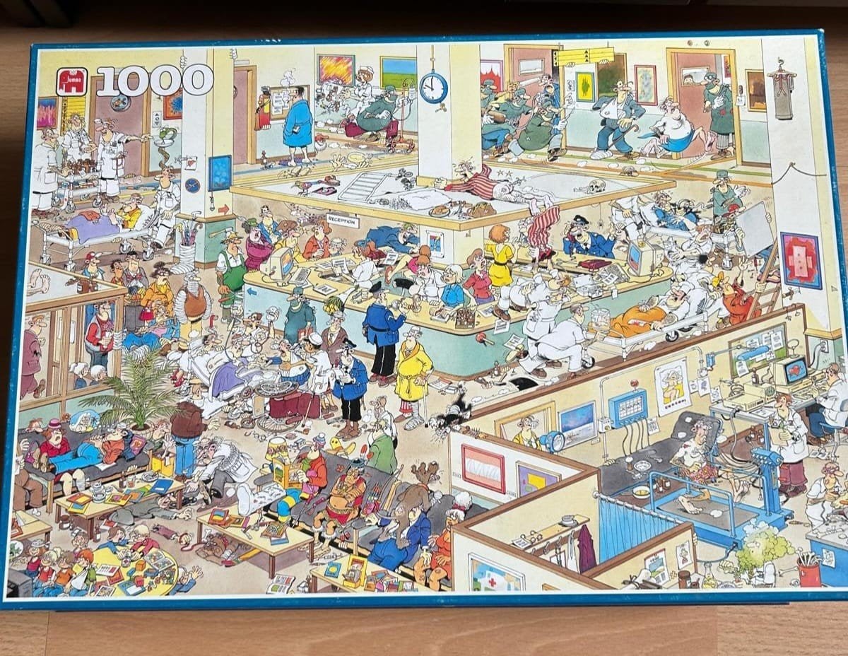 Jan van Haasteren puzzels diversen 1000 stukjes, Ophalen of Verzenden, 500 t/m 1500 stukjes, Zo goed als nieuw