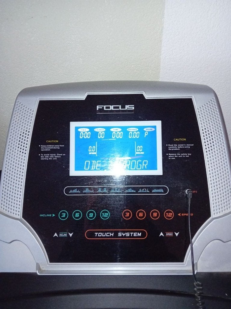 Loopband merk Focus met klimstand, Ophalen, Gebruikt, Metaal, Loopband