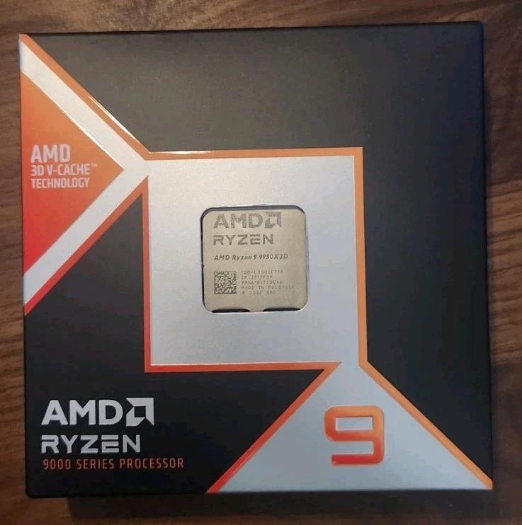 AMD Ryzen 9 9950X3D processor, Computers en Software, Processors, Ophalen of Verzenden, Zo goed als nieuw, 3 tot 4 Ghz