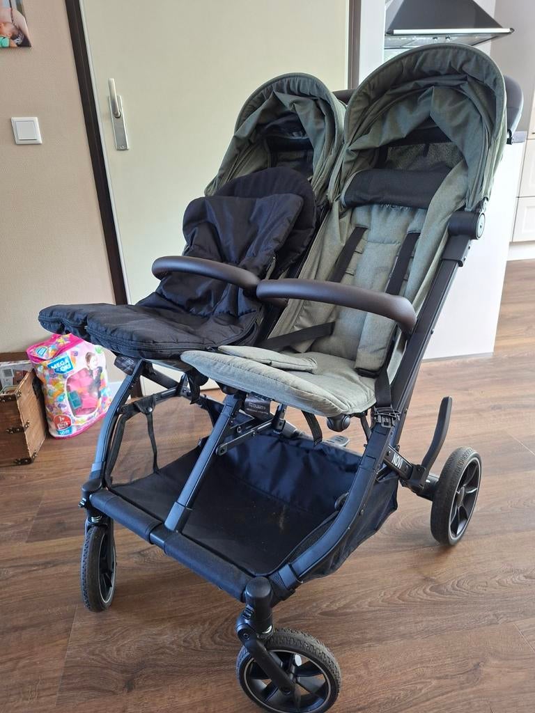 Duo buggy Novi Scott V2, Kinderen en Baby's, Tweelingen en Meerlingen, Ophalen, Zo goed als nieuw, Kinderwagen of Buggy