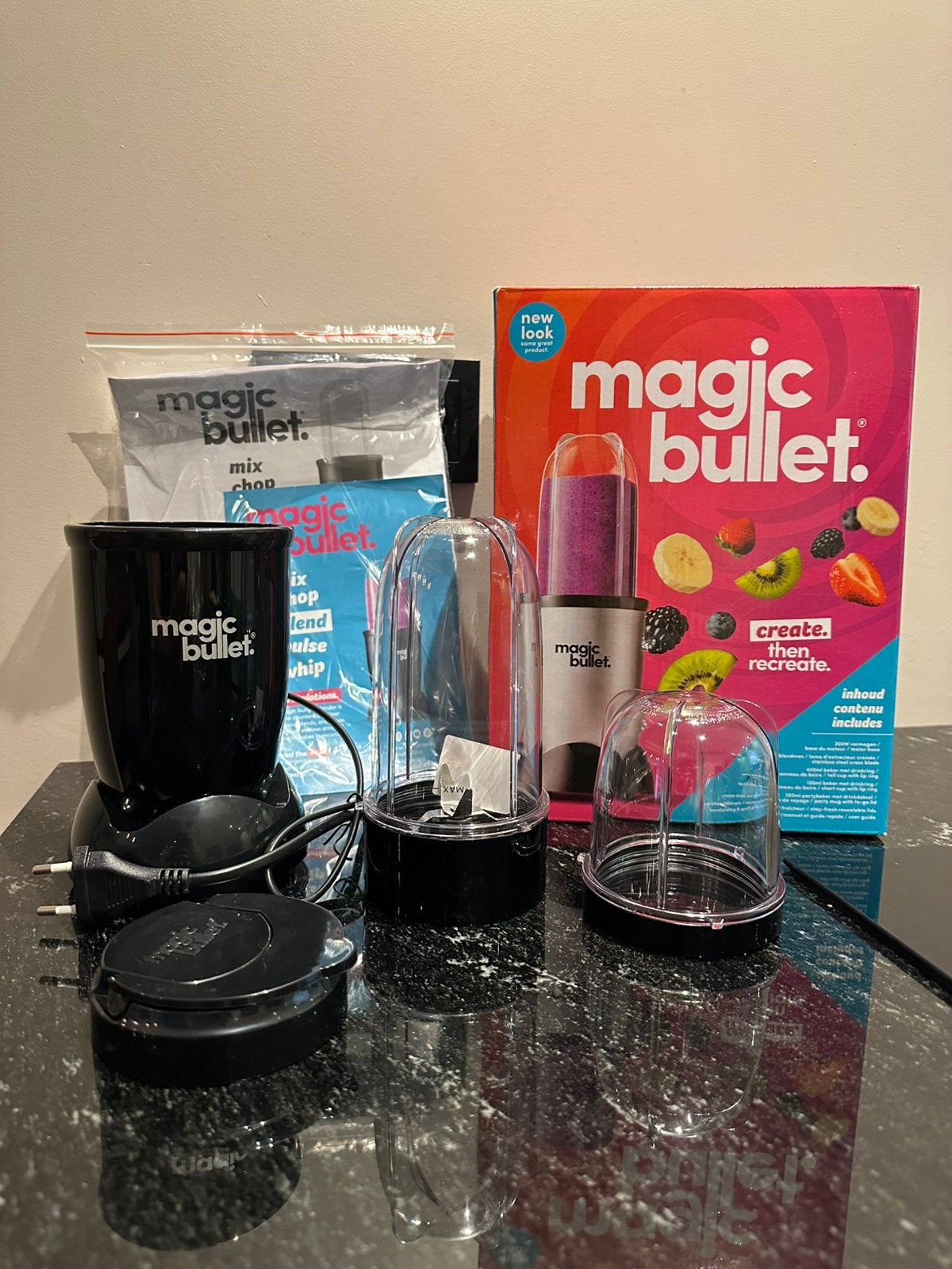 Nieuw: Magic Bullet blender, Ophalen of Verzenden, Zo goed als nieuw, Blender