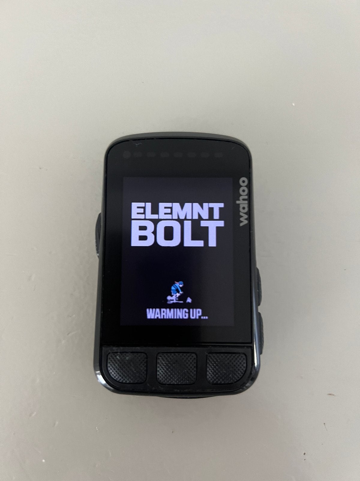 Wahoo ELEMNT BOLT V2 met problemen, Fietsen en Brommers, Ophalen of Verzenden, Draadloos, Gebruikt