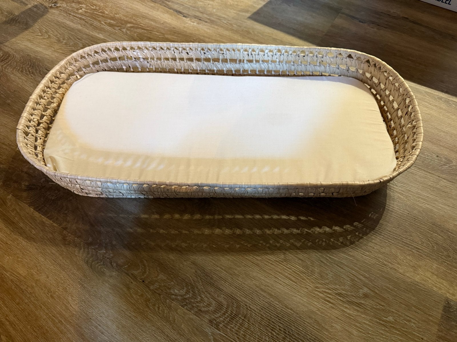 Verschoonmand met kussen, Kinderen en Baby's, Ophalen, Zo goed als nieuw, Aankleedkussen