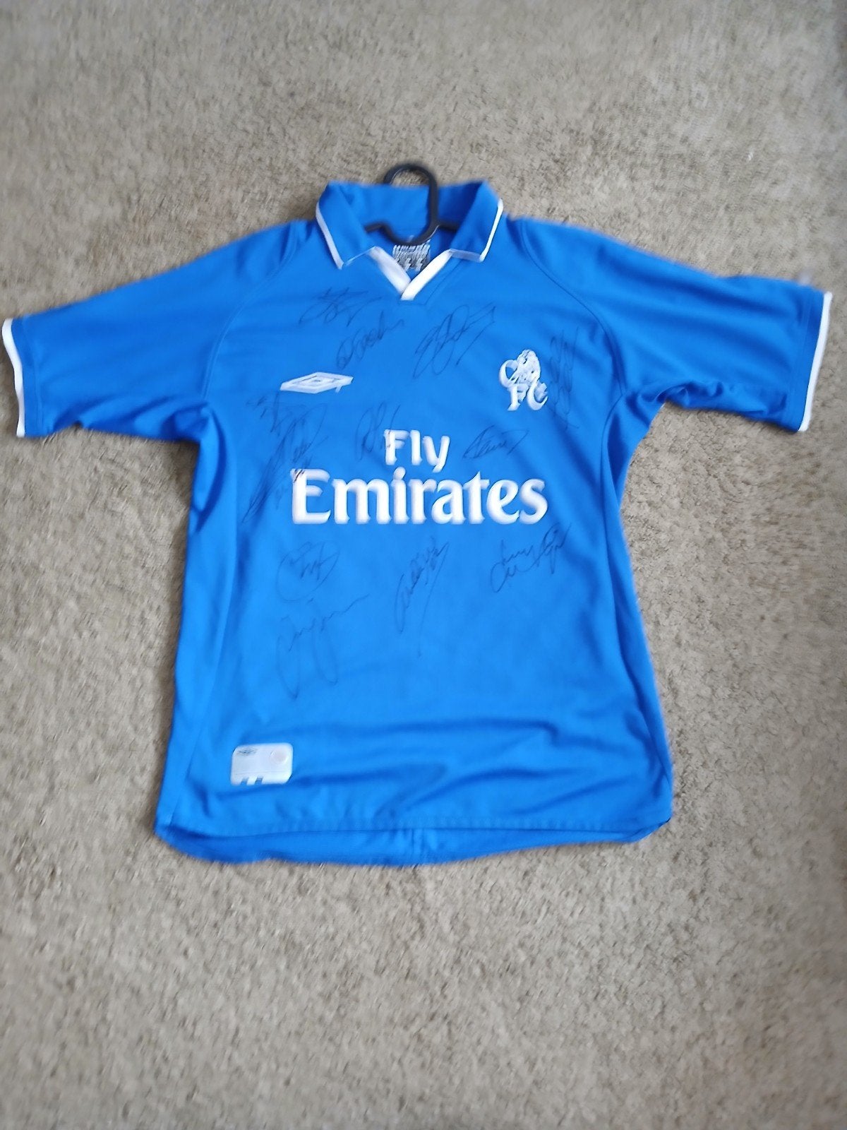 Gesigneerd Chelsea Shirt - Umbro - Maat S, Ophalen of Verzenden, Shirt