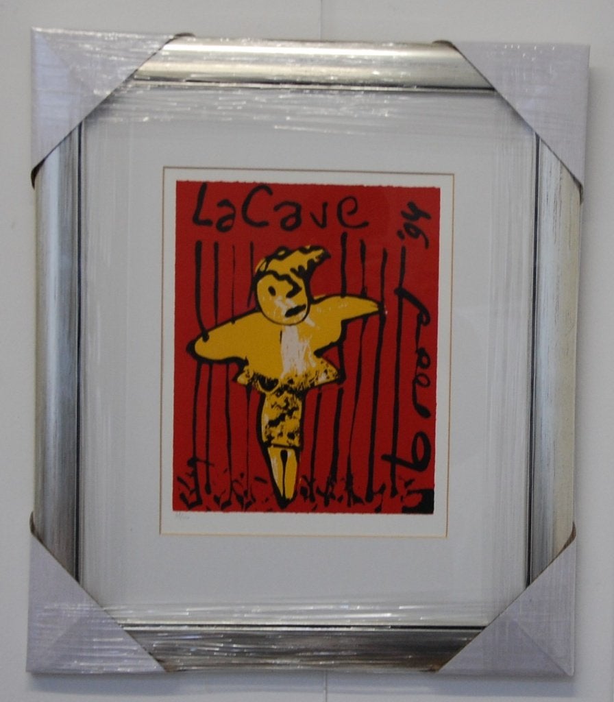 Herman Brood zeefdruk nu 5 La carve, Antiek en Kunst, Kunst | Litho's en Zeefdrukken, Gelimiteerde oplage, Ophalen, Portret en Figuren