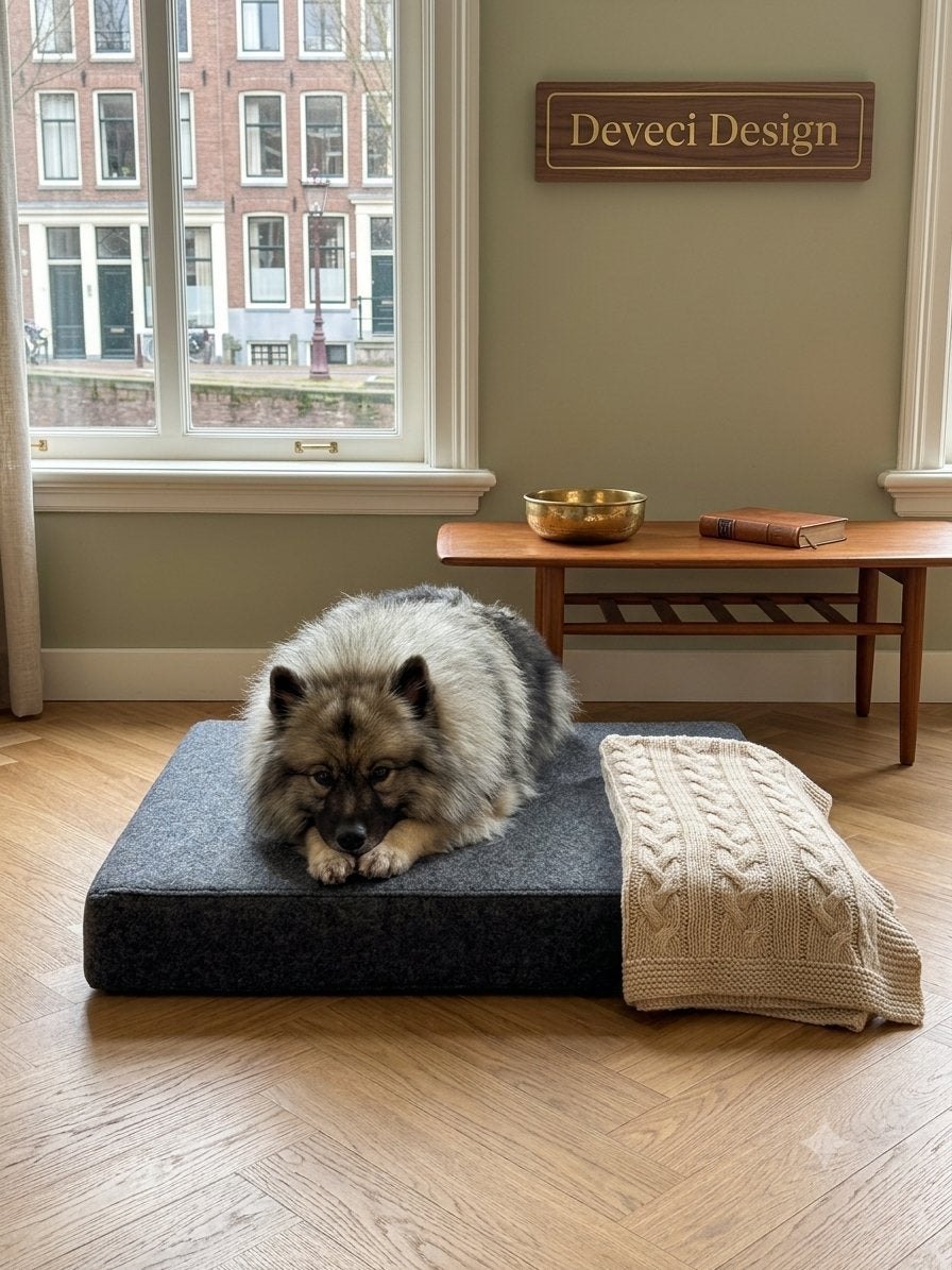 80x120 Luxe Wollen Hondenbed & Kattenbed - Deveci Design, Dieren en Toebehoren, Ophalen of Verzenden, Nieuw, Overige