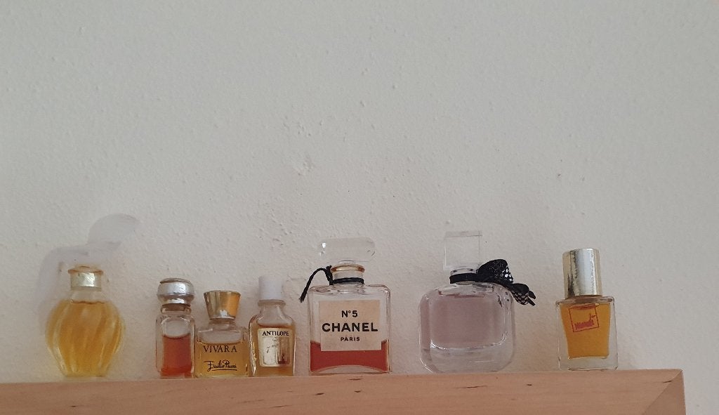 Mini parfum flesjes, Ophalen