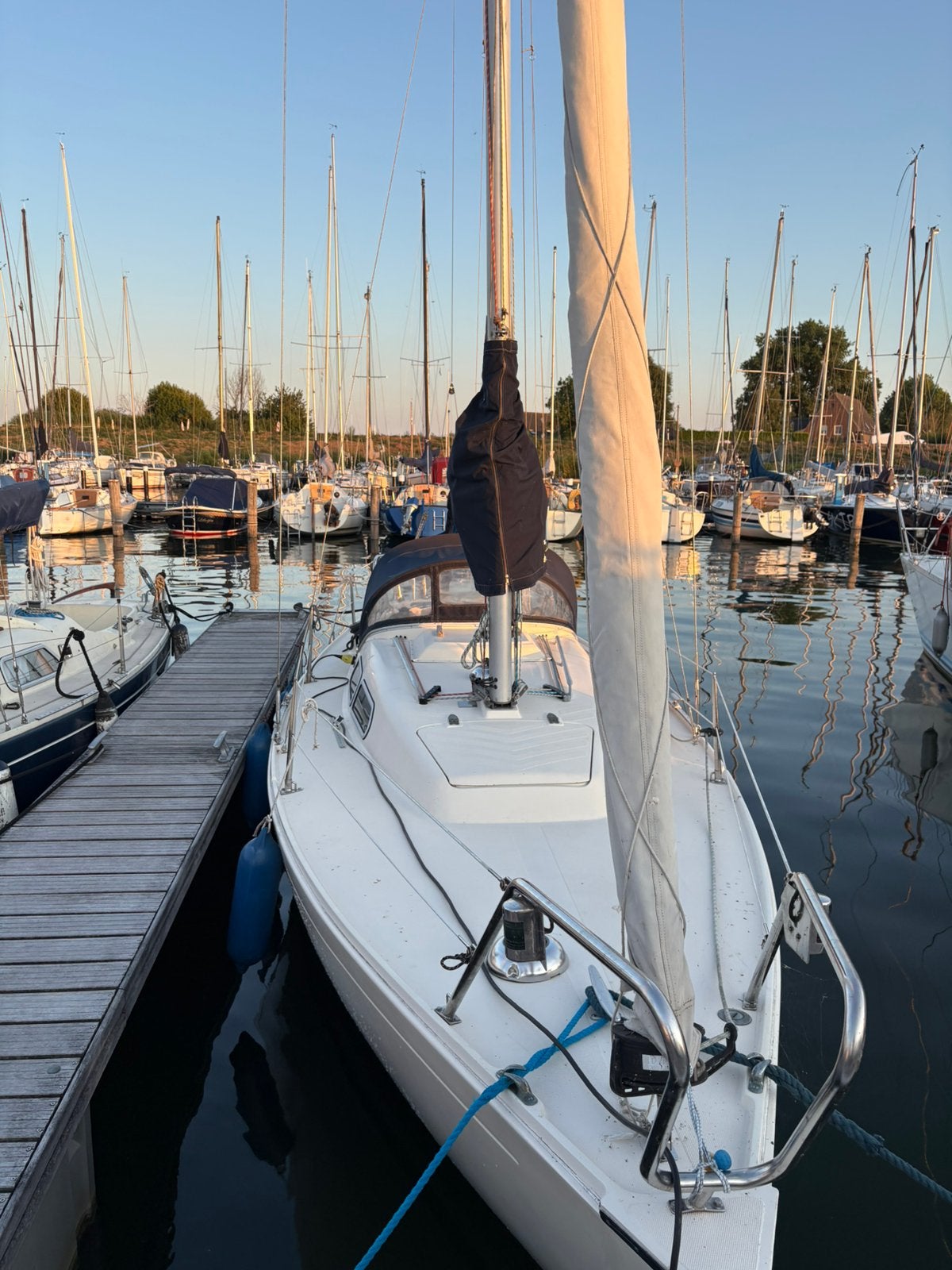 Te koop marieholm iF-E zeilboot, Watersport en Boten, Ophalen, Overige merken, Gebruikt, Binnenboordmotor