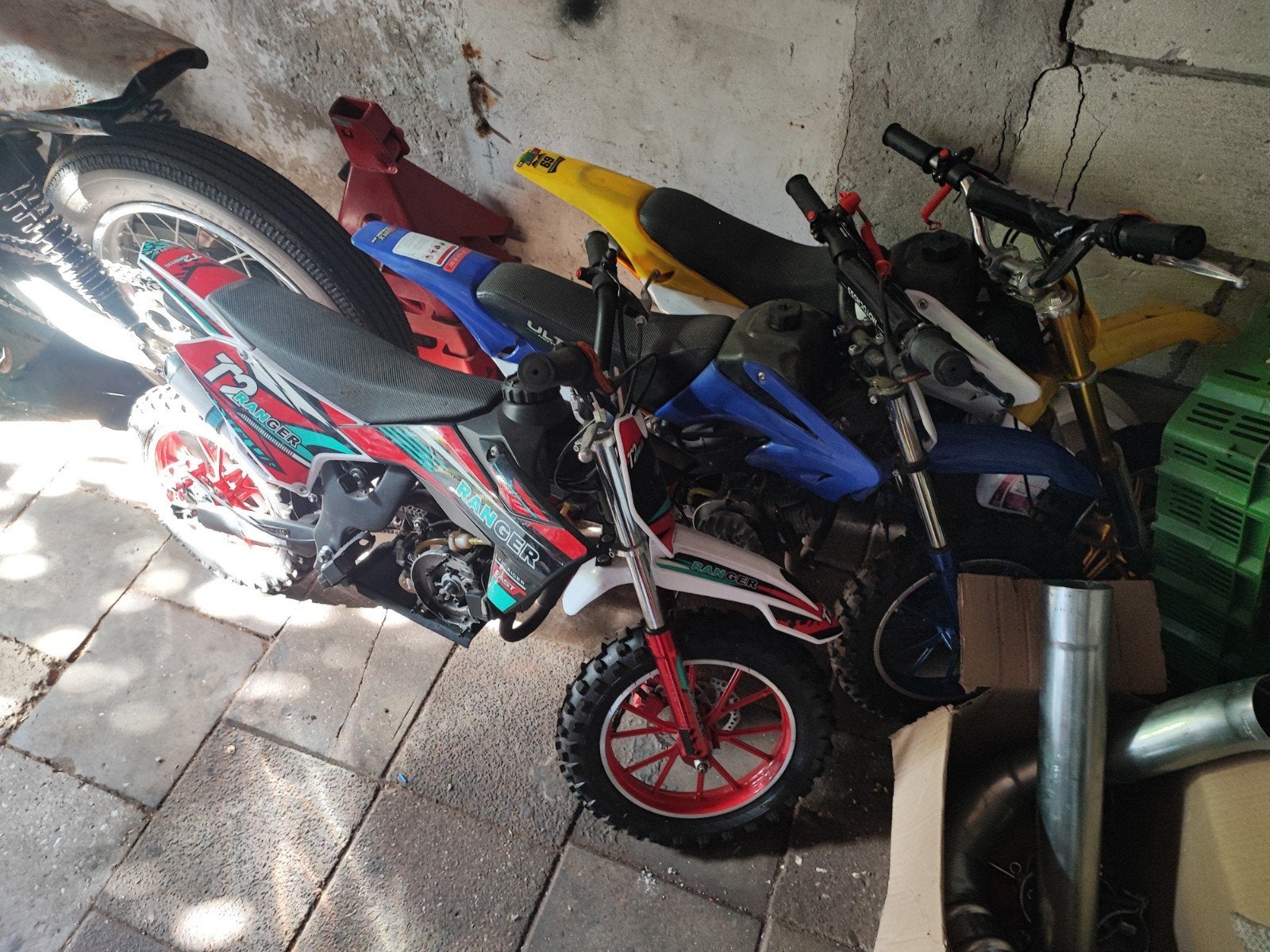 pit bikes mini cross bike, Fietsen en Brommers, Minibikes, Midibikes en Pitbikes, Ophalen of Verzenden