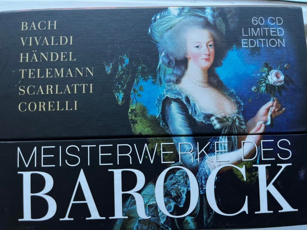 Baroque Masterpieces, 60 cd boxset, Boxset, Overige typen, Ophalen of Verzenden, Zo goed als nieuw