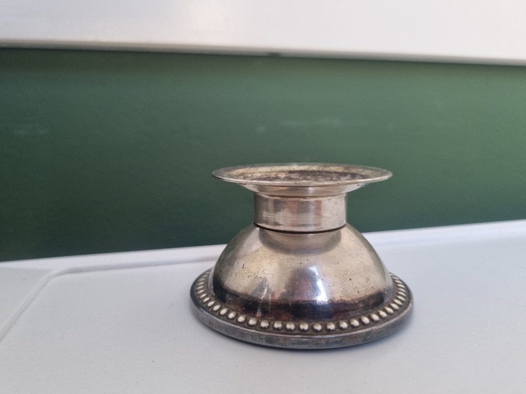 Zilveren kandelaar 835, Ophalen of Verzenden, Zilver