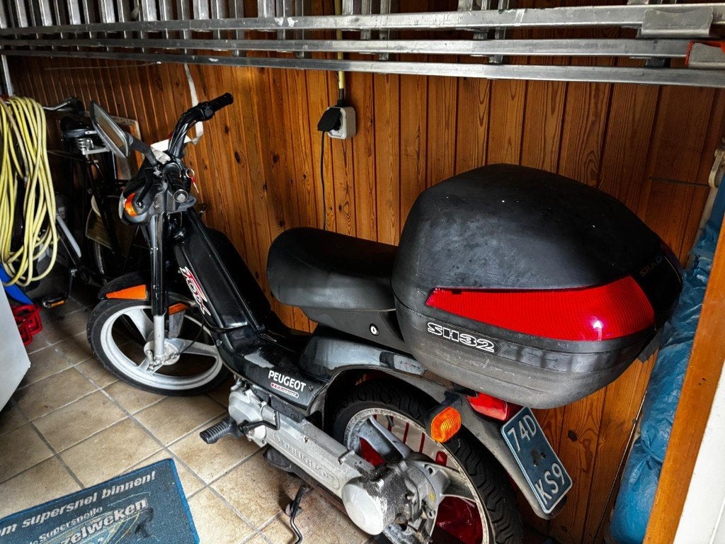 Peugot brommer, Fietsen en Brommers, Brommers | Peugeot, Gebruikt, Fox, Maximaal 25 km/u, 49 cc