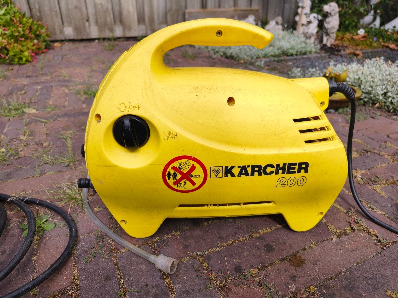 Kärcher 200 hogedrukreiniger met 2 spuitkoppen, Ophalen, Gebruikt, Elektrisch, Kärcher