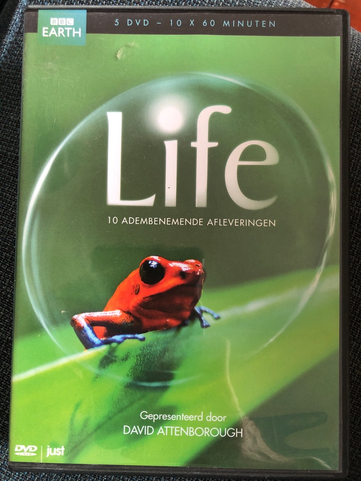 David Attenborough BBC Earth Life - 5 DVD’s, Alle leeftijden, Ophalen of Verzenden, Zo goed als nieuw, Natuur