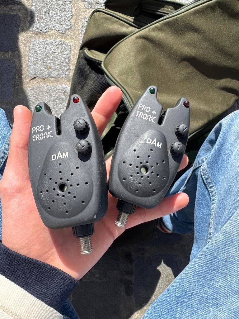 DAM Pro Tronic Piepers (2 stuks), Watersport en Boten, Hengelsport | Algemeen, Ophalen of Verzenden, Gebruikt, Overige typen