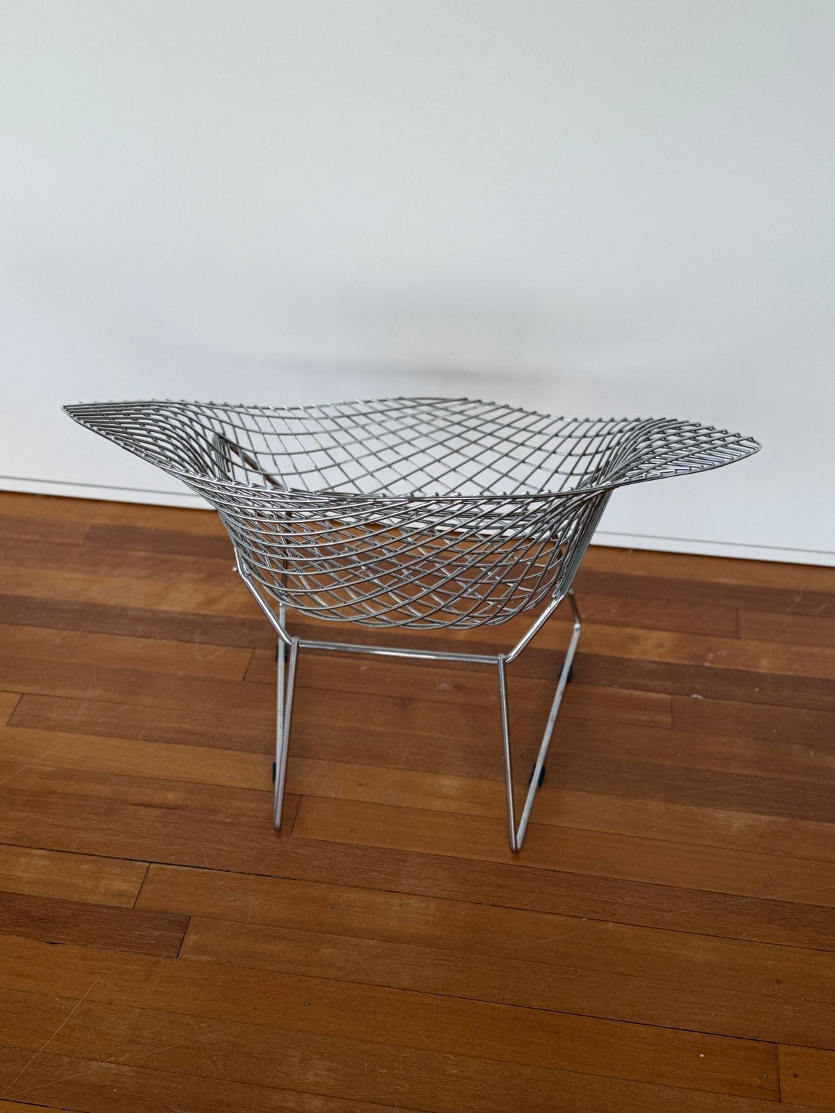 Knoll Studio Diamond Fauteuil - Harry Bertoia - Vintage, Ophalen, Gebruikt, Overige kleuren, Metaal