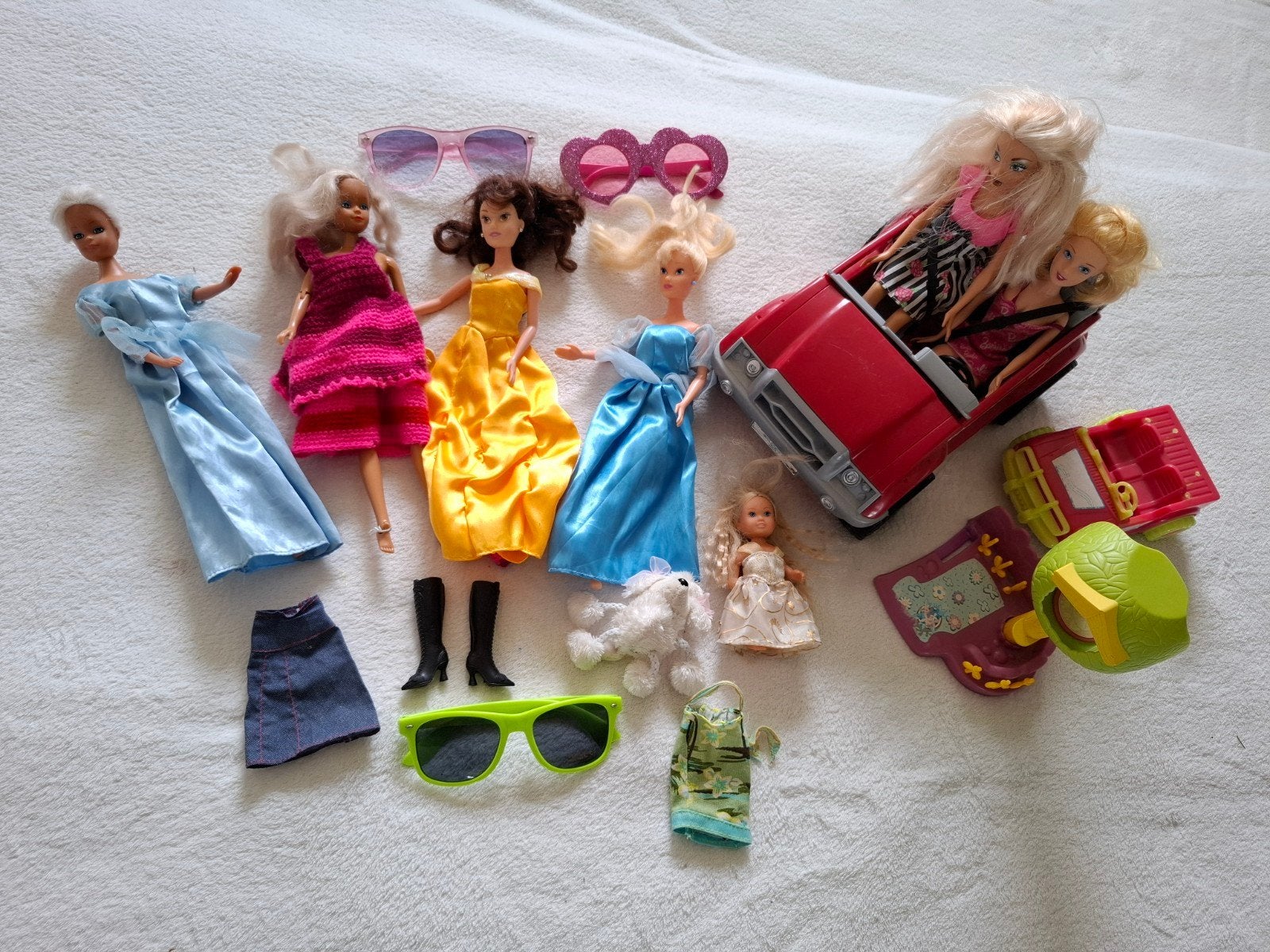 Barbies en toebehoren., Ophalen of Verzenden, Gebruikt, Barbie