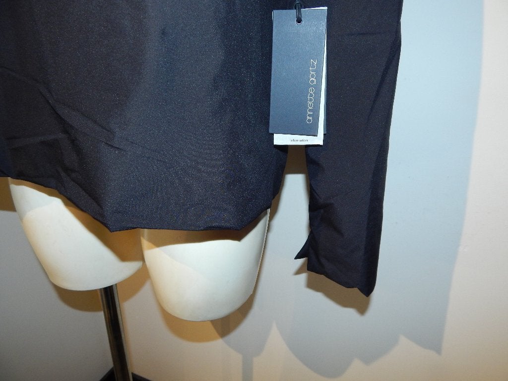 Annette Gortz zwarte gevoerde trui apart Nieuw met labels M, Maat 38/40 (M), Annette gortz, Zwart, Nieuw