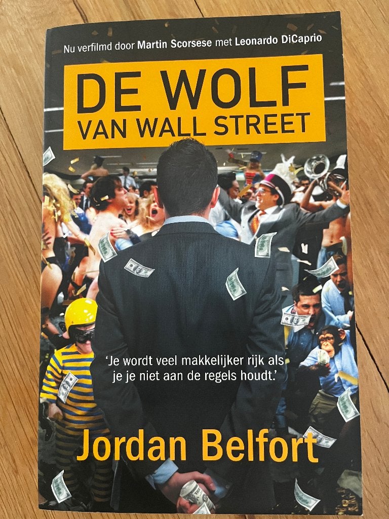 De Wolf van Wall Street, Verzenden, Jordan Belfort, Zo goed als nieuw, Nederland