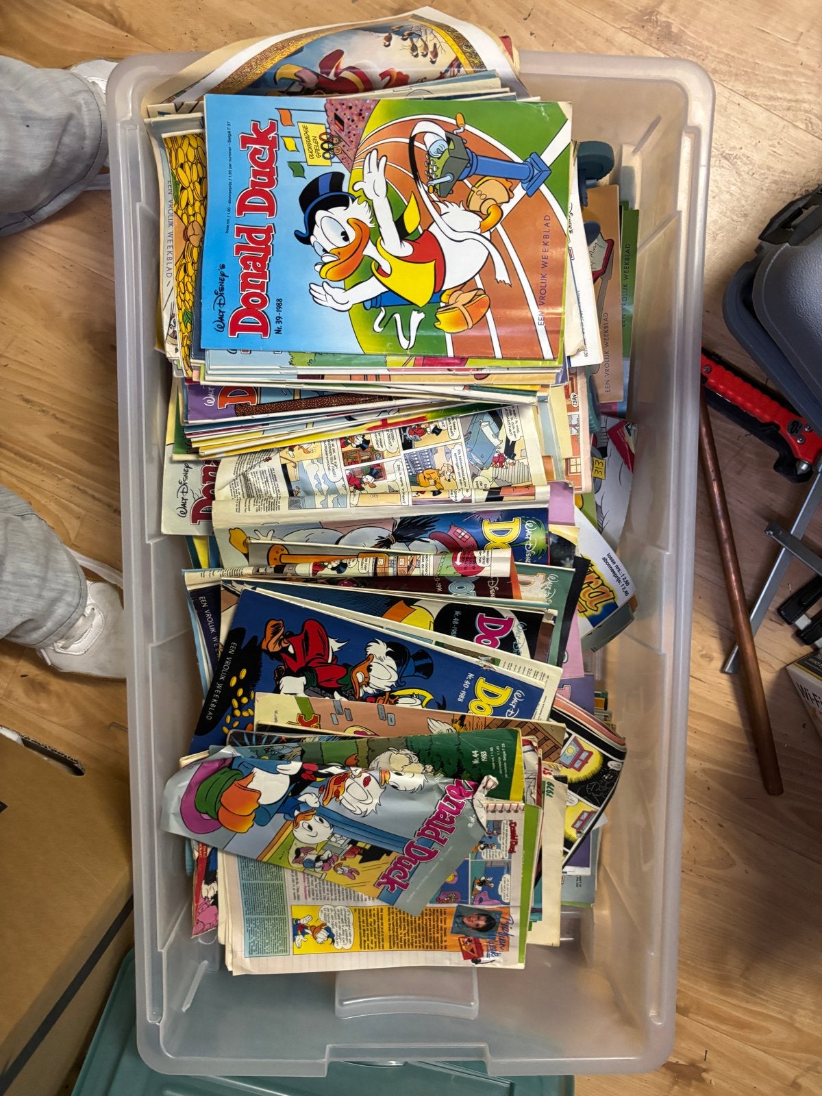 Grote verzameling Donald Duck weekbladen, Meerdere stripboeken, Ophalen, Gelezen