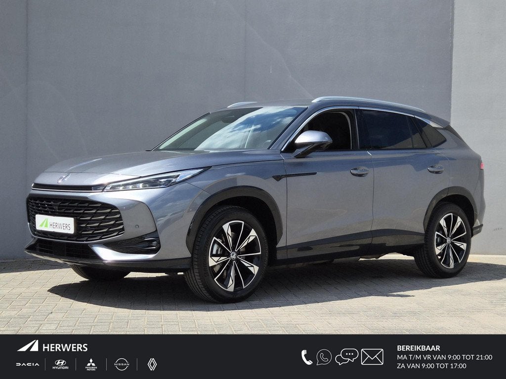 MG HS 1.5 Full Hybrid+ Luxury / Fabrieksgarantie tot 12-2032, Auto's, MG, Gebruikt, 4 cilinders, 1500 cc, Hybride Elektrisch/Benzine