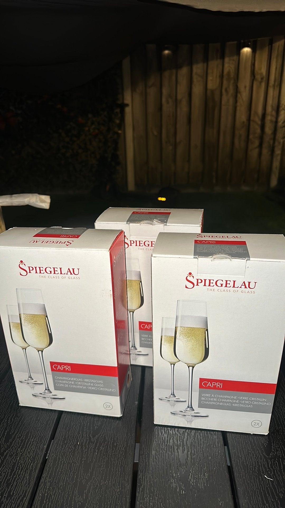 Champagne glazen 6x, Ophalen, Zo goed als nieuw, Overige typen