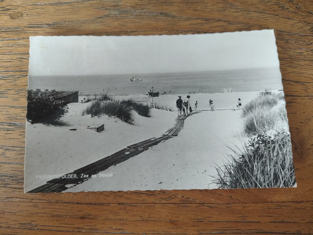 Vrouwenpolder zee en strand, Ophalen of Verzenden, Zeeland