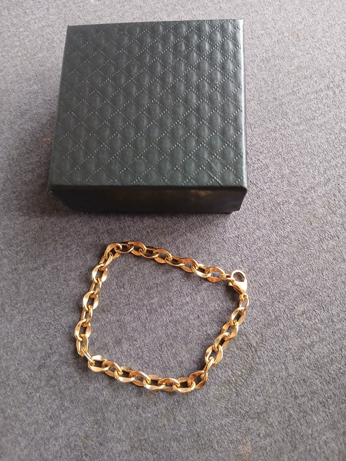 18k gold plated armband nieuw, Ophalen of Verzenden, Nieuw, Goud, Overige materialen