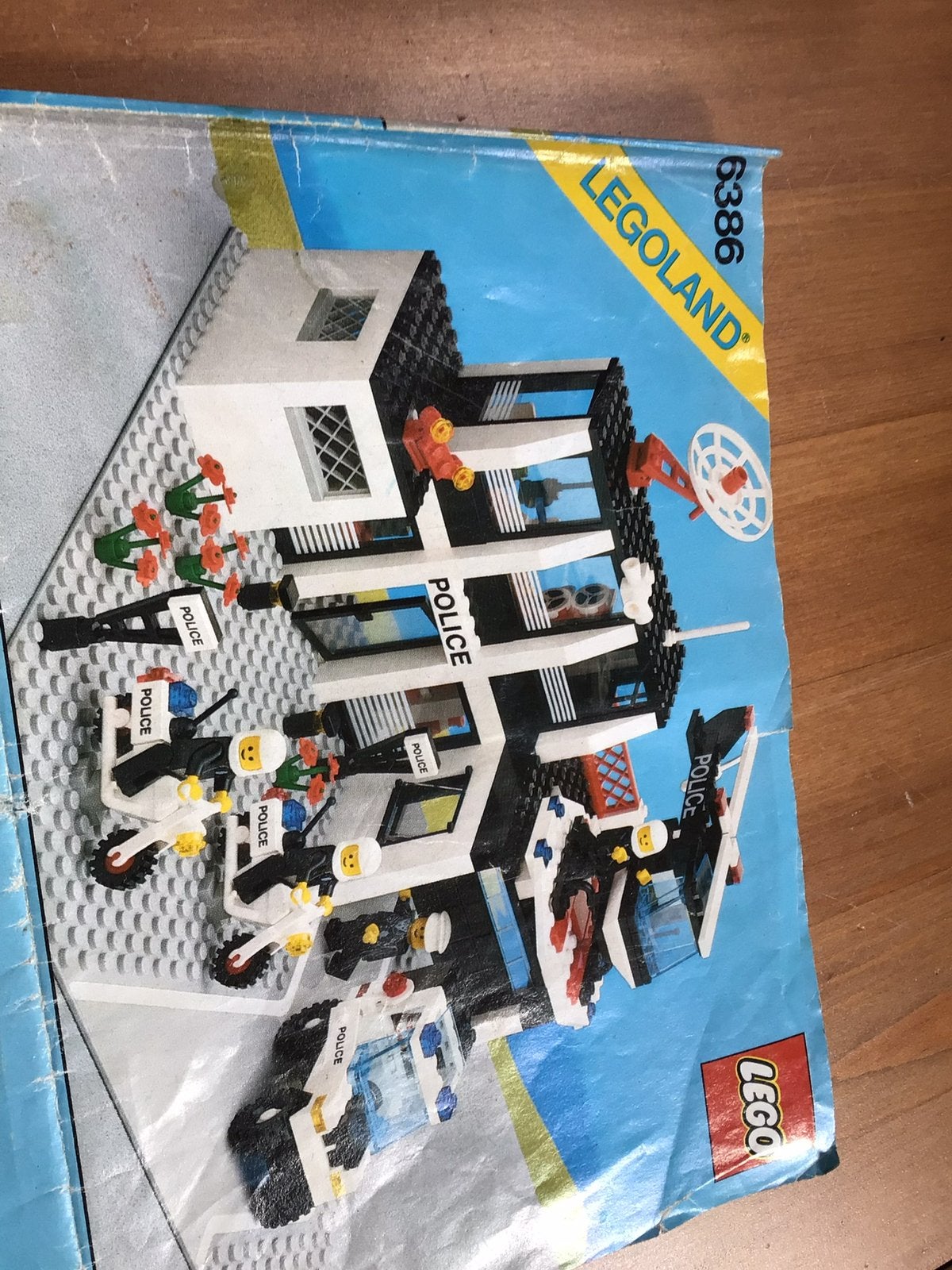Lego politiebureau. Set 6386 vintage 80er jaren, Kinderen en Baby's, Speelgoed | Duplo en Lego, Gebruikt, Lego, Ophalen of Verzenden