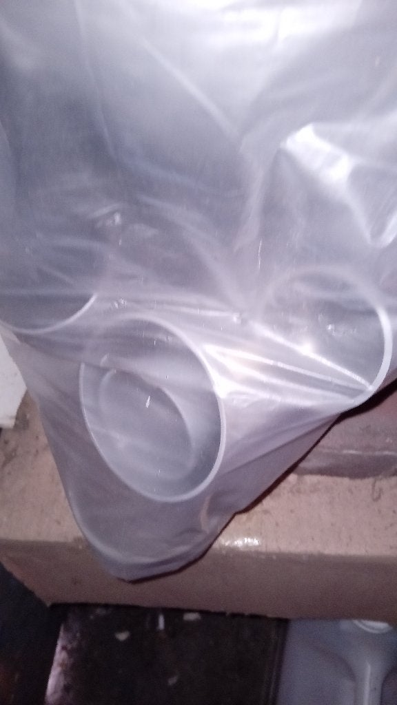 Nieuwe buizen +25  hulpstukken ongeveer, Ophalen, Pvc, Nieuw, 4 tot 6 meter