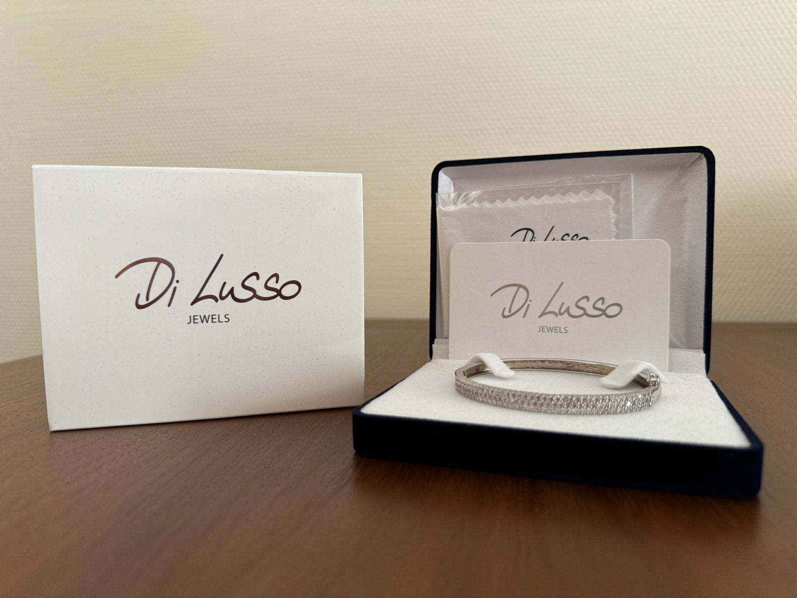 Di Lusso Sieradenset: Armband en Oorbellen met Kristal, Sieraden, Tassen en Uiterlijk, Met kristal, Overige materialen, Ophalen of Verzenden