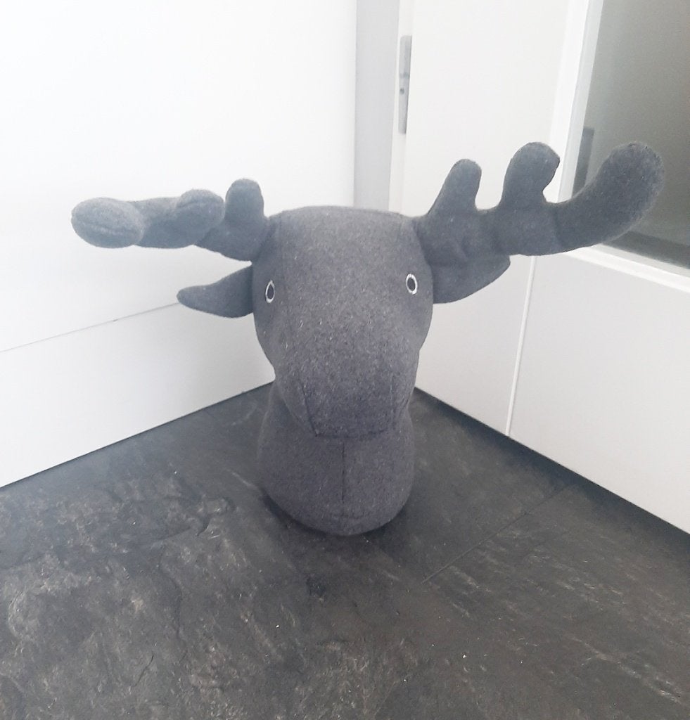 Mooie Eland Deurstopper Nieuw!, Binnen, Nieuw, Ophalen of Verzenden, Grijs