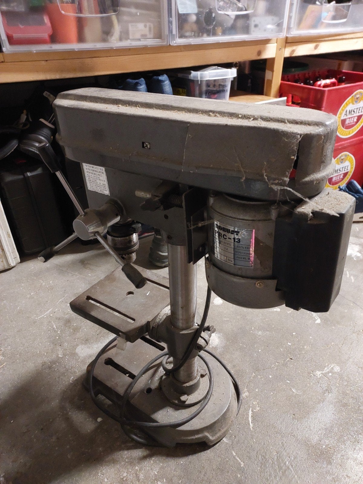 Kolomboor Robust., Ophalen, Gebruikt, Kolomboormachine