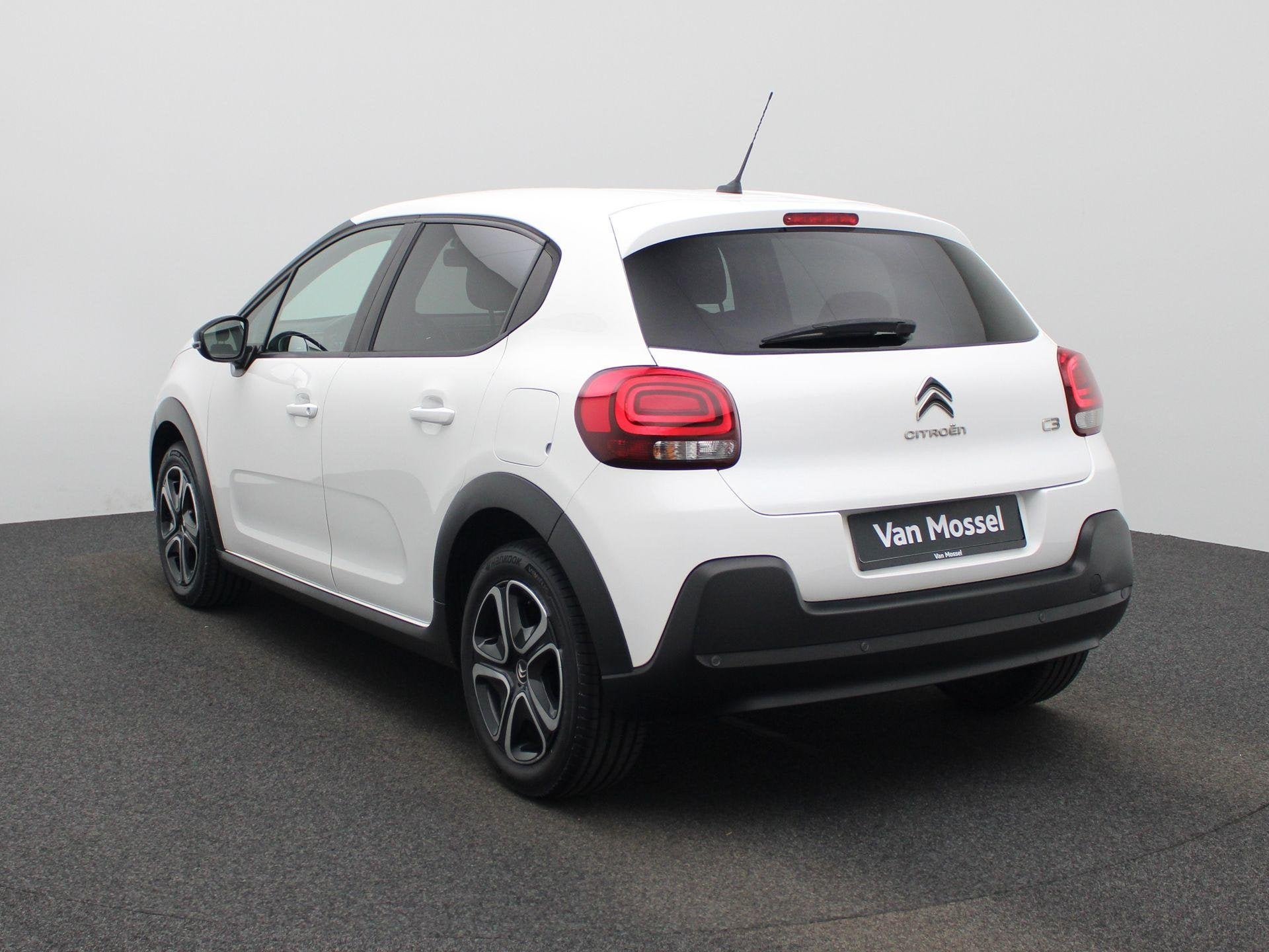 Citroën C3 1.2 PureTech 82 S&S MAN Feel | NAVIGATIE | CLIMA, Auto's, Voorwielaandrijving, Wit, Handgeschakeld, 3 cilinders