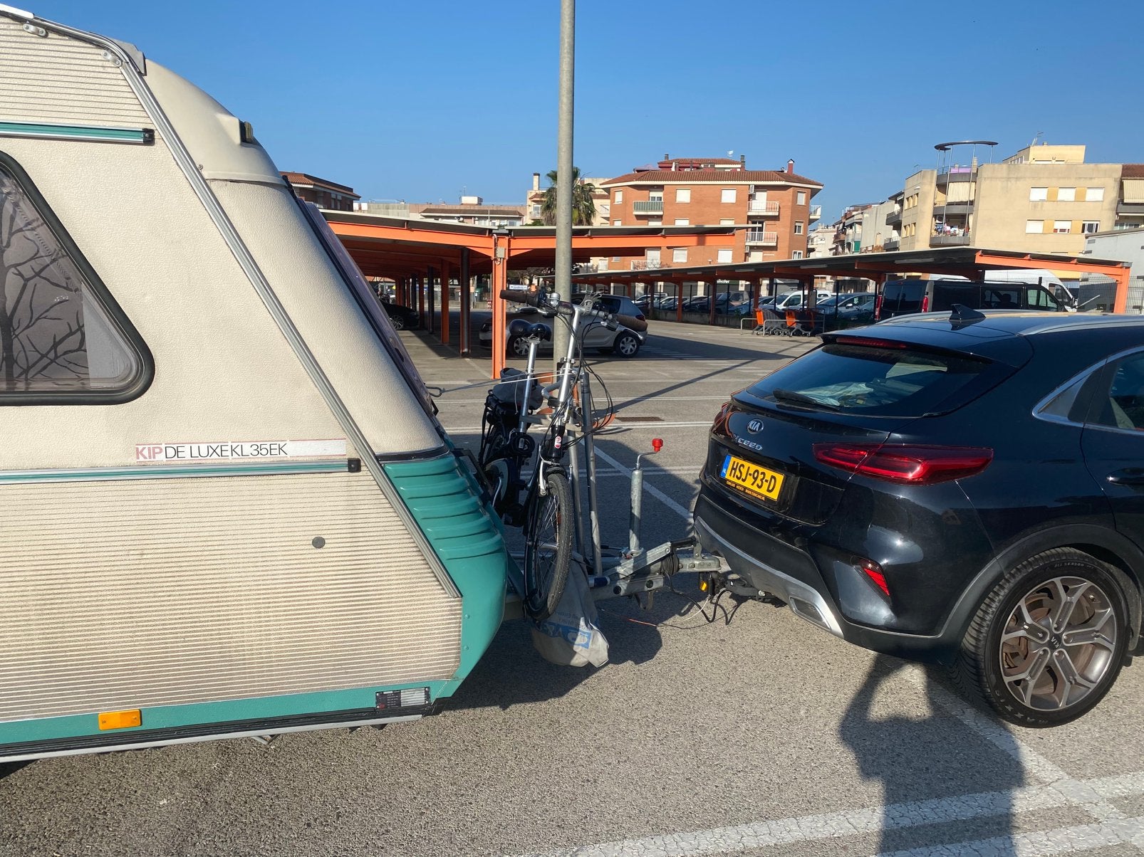 Uniek KIP De Luxe KL 35EK 1998, Caravans en Kamperen, Caravans, Kip, Particulier, Schokbreker, Standaardzit
