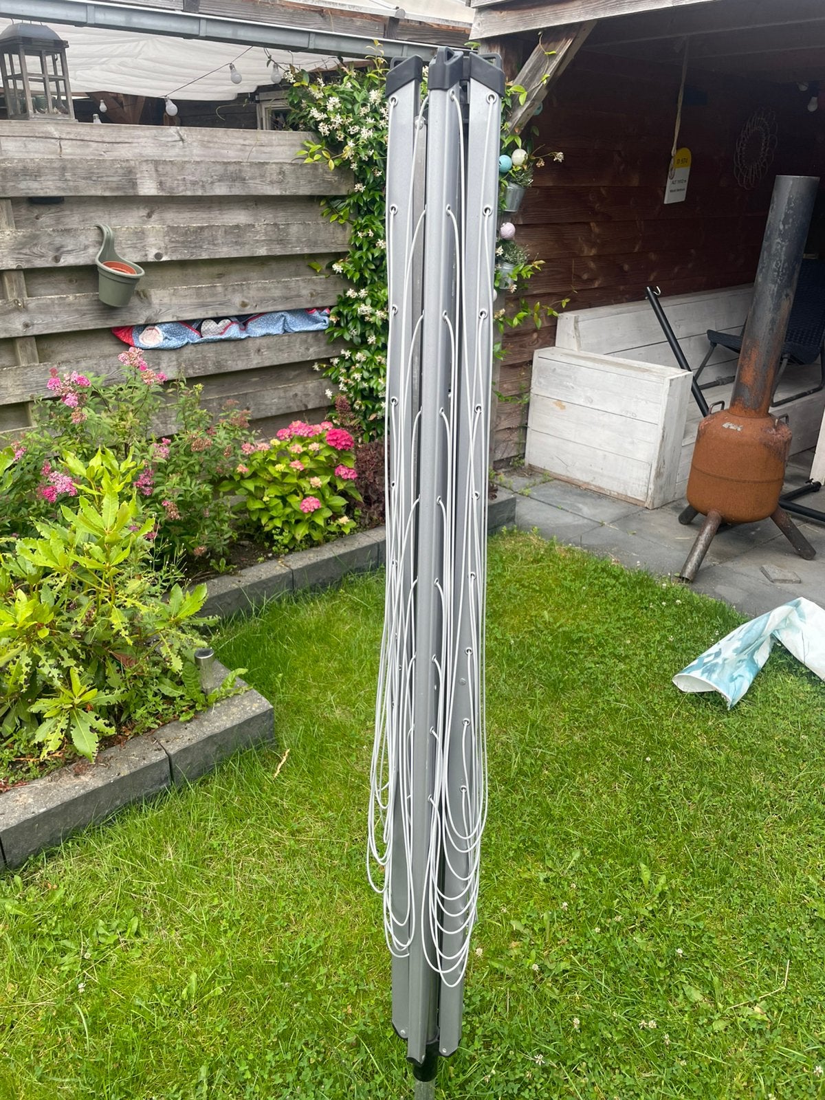 Droogmolen Brabantia 1m80 hoog, Tuin en Terras, Droogmolens en Wasrekken, Ophalen, Zo goed als nieuw, Droogmolen