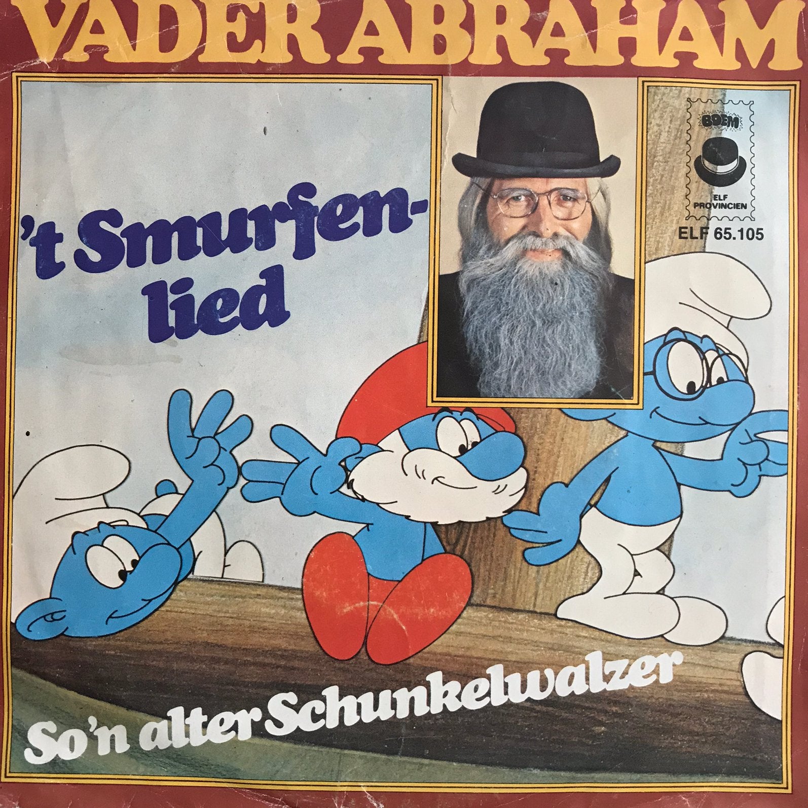 Vader Abraham - ‘t Smurfenlied, Cd's en Dvd's, Ophalen of Verzenden