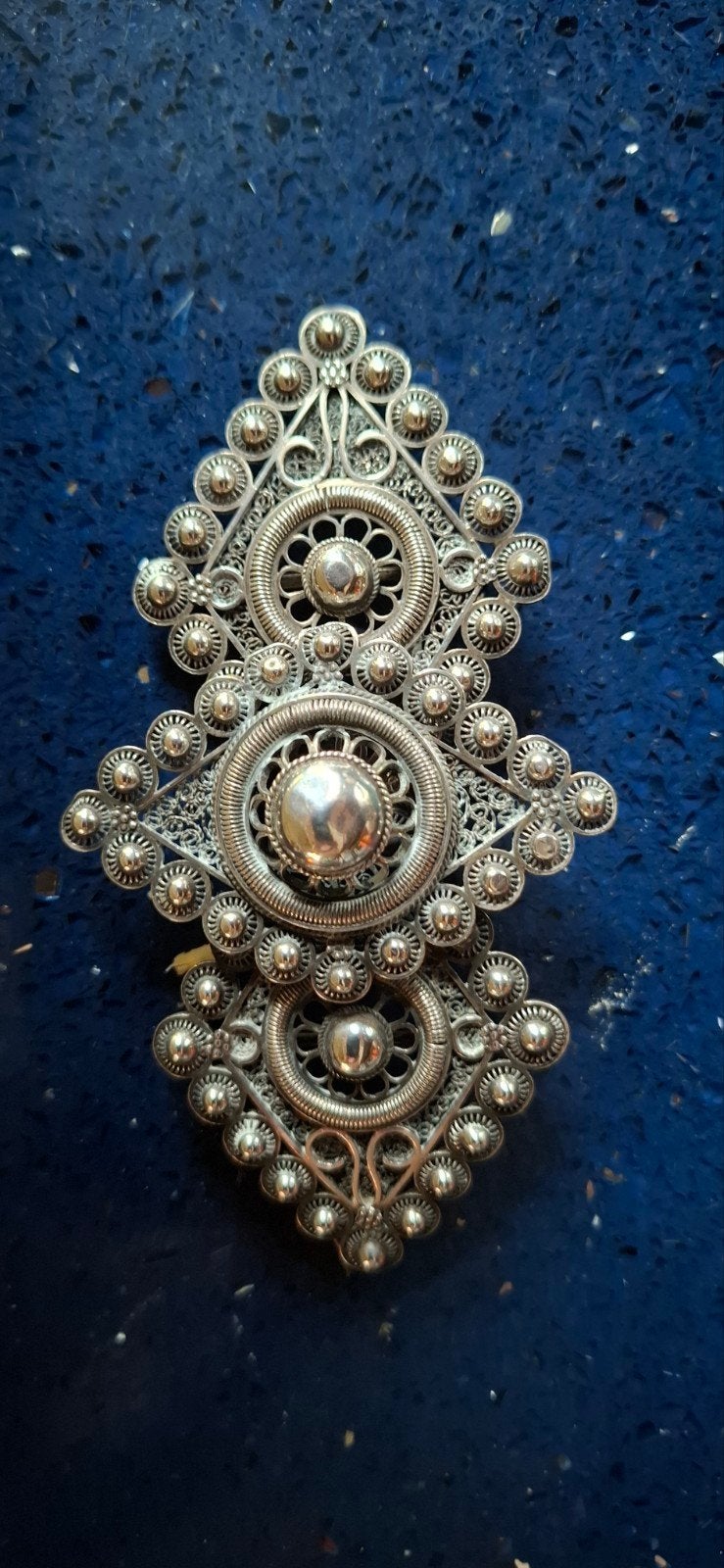 Antieke Zeeuwse klederdracht gesp, zilver, gemerkt., Ophalen of Verzenden, Zilver