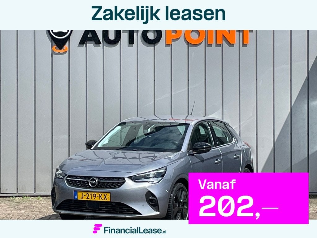 Opel Corsa-e Elegance 50 kWh ORG NL DEALEROND 1E EIG|FASE 3|, 330 km, 136 pk, Origineel Nederlands, Grijs