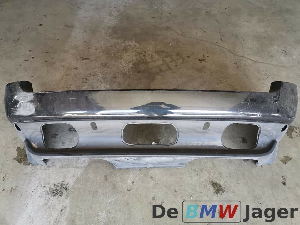 Achterbumper black sapphire BMW X5 E53, Gebruikt, Ophalen of Verzenden, Achter, Bumper