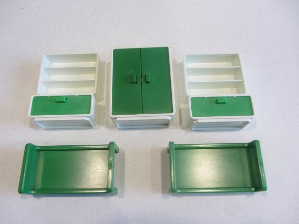 Playmobil  Vintage kastjes en bedden, Ophalen of Verzenden, Gebruikt, Losse onderdelen