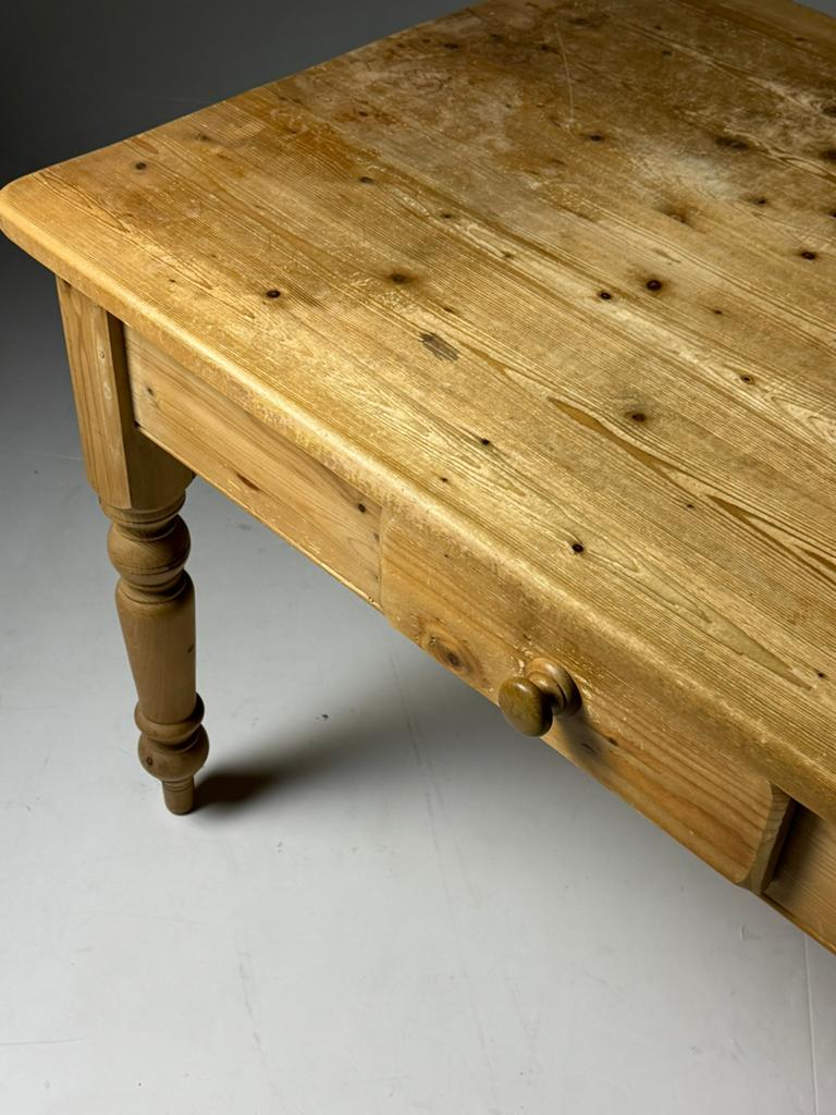 Grenen eettafel werktafel landelijk, Ophalen