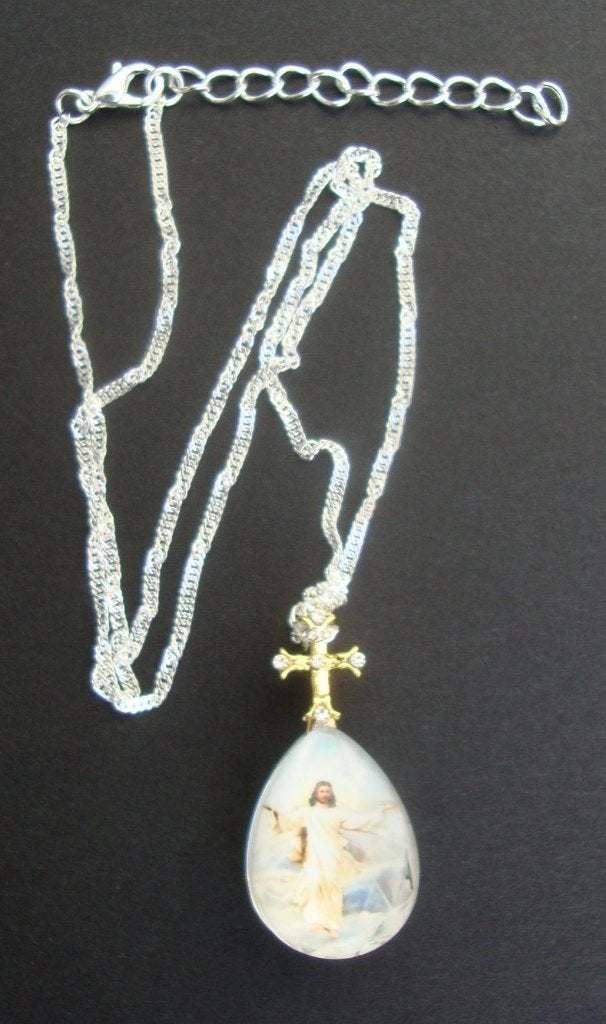 leuke religieuze ketting nr. 007 met tekst - nieuw, Ophalen of Verzenden, Nieuw, Sieraad, Overige religies