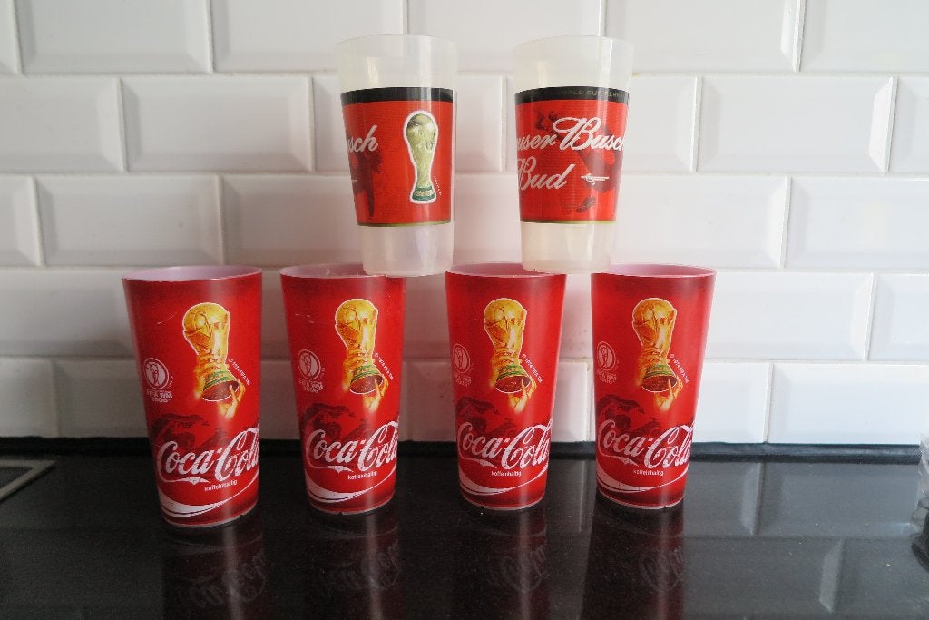 wk bekers 2006 coca cola, Ophalen of Verzenden, Nieuw, Gebruiksvoorwerp
