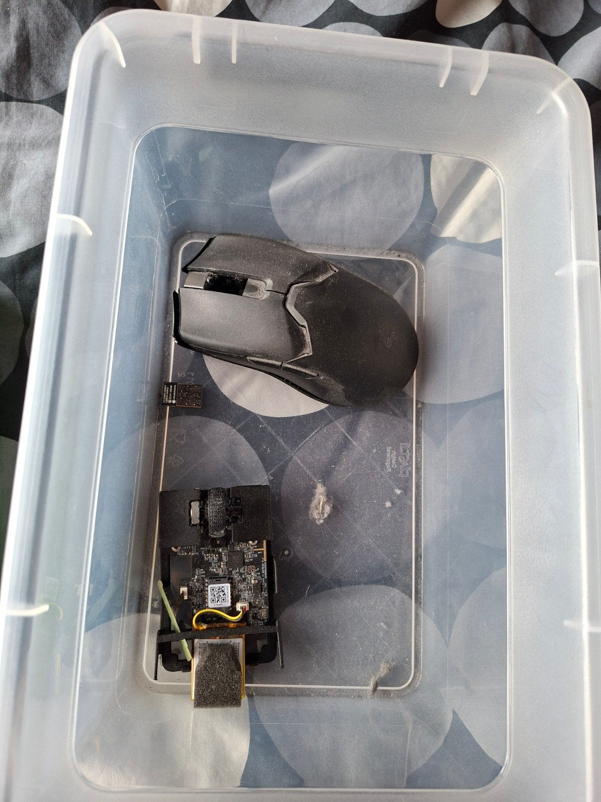 razer viper v2 pro modded, Computers en Software, Rechtshandig, Muis, Gebruikt, Gaming muis