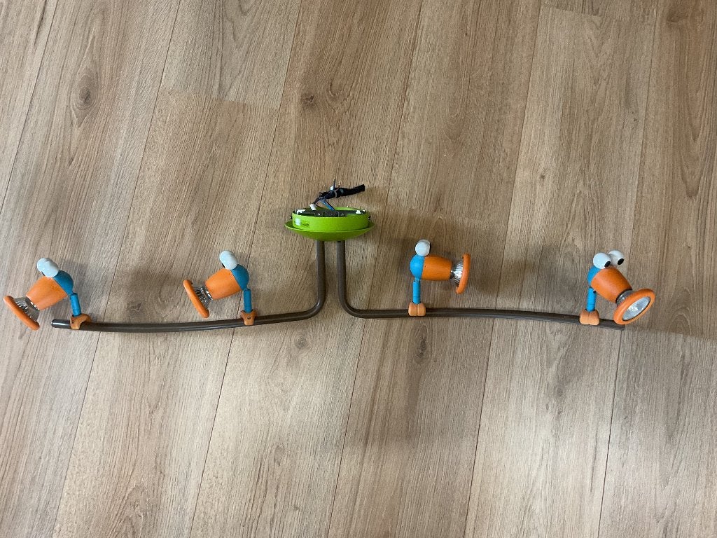Lamp voor een kinderkamer, Ophalen, Oranje, Zo goed als nieuw, Lamp