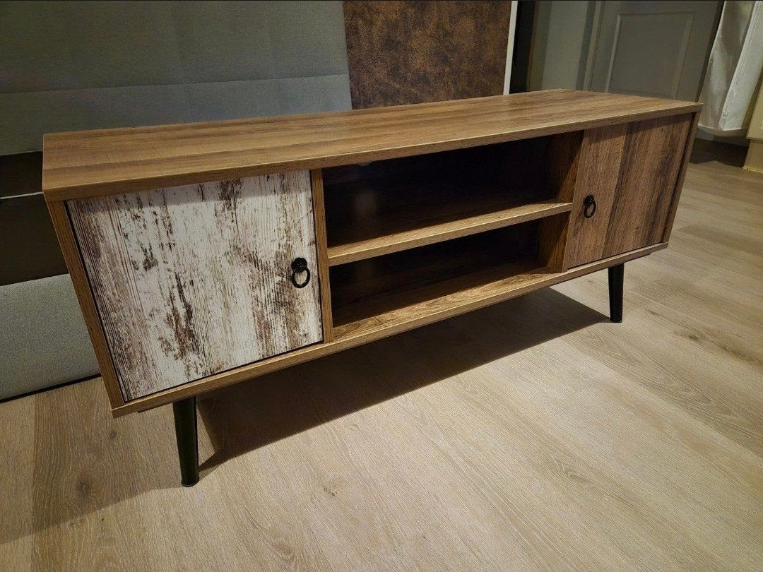 TV Meubel Nieuwstaat 120x39x51 cm, Ophalen of Verzenden, Zo goed als nieuw, 25 tot 50 cm, Minder dan 100 cm